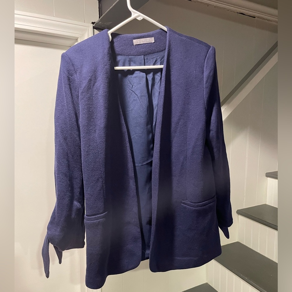 Womens royal blue blazer size large